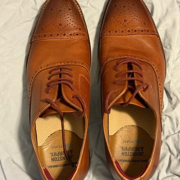 Johnston & Murphy | Shoes | Johnston Murphy Brown Leather  display picture 3